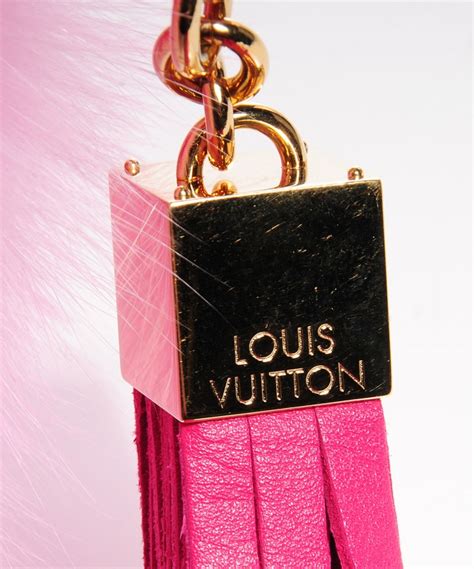 louis vuitton pink bag charm|louis vuitton bag charm vintage.